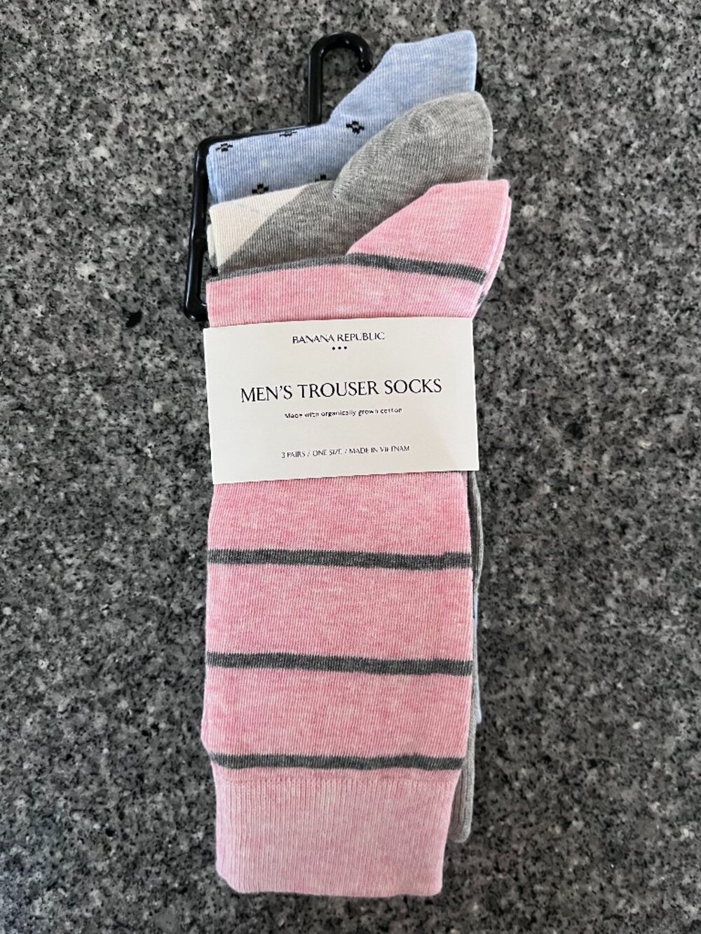 NWT Banana Republic Cotton-blend Trouser Sock 3 pr Set
